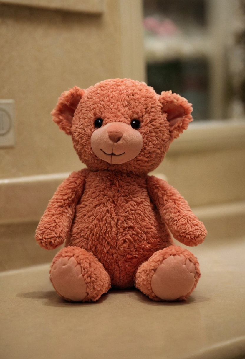 How should cleanliness and odor be judged on Jellycat stuffed animals editorial visual